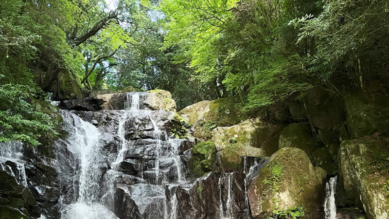 白糸の滝、糸島を自転車で行く！夏の隠家は涼しさ2倍