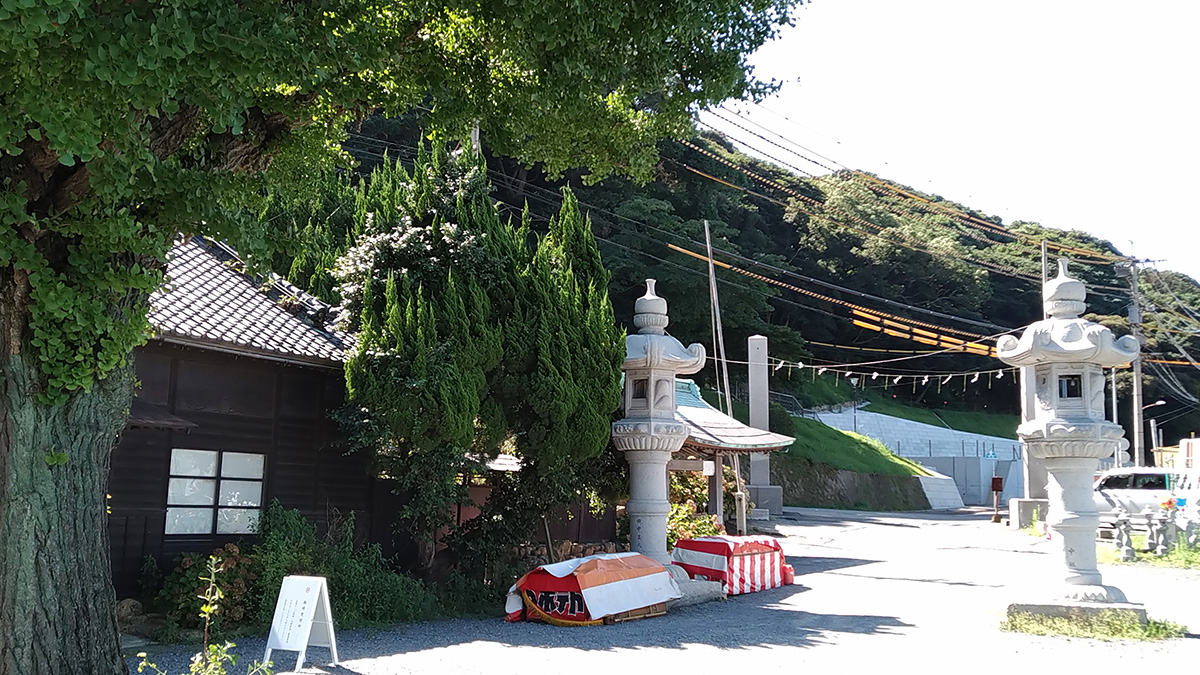 和布刈神社で海洋散骨、故郷で叶えた母の最期の願い