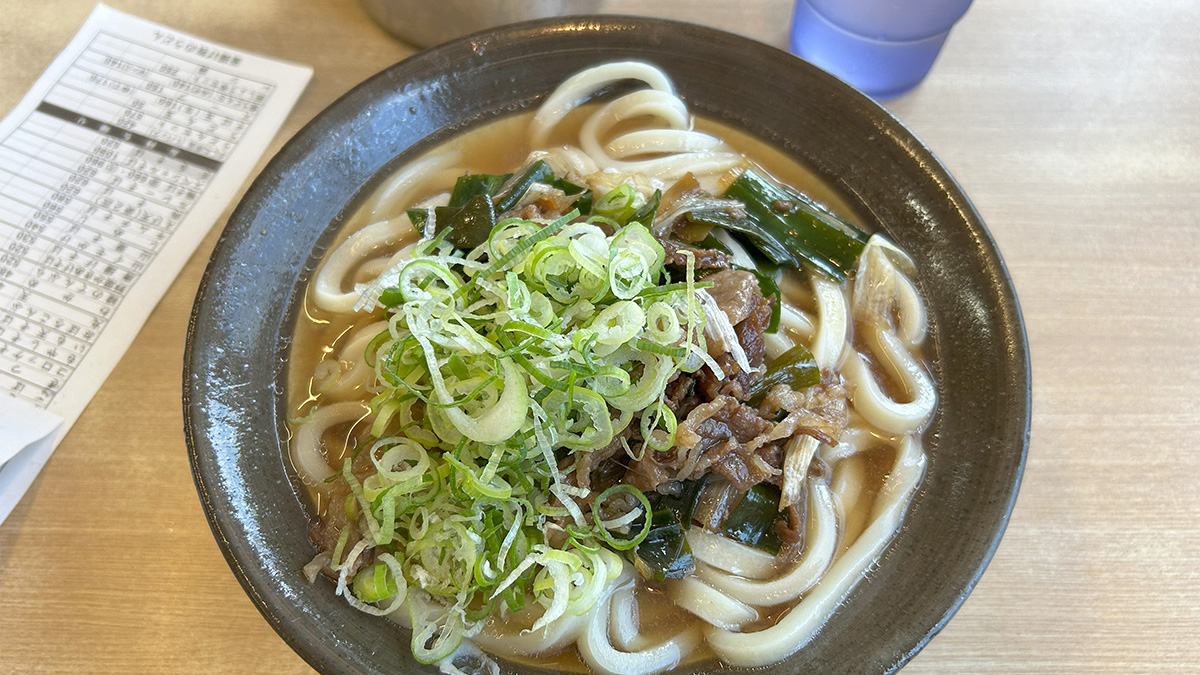 牧のうどん、糸島の加布里本店で味あうソウルフード